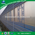 Top selling sound absorbing wall/railway/highway highway noise barrier